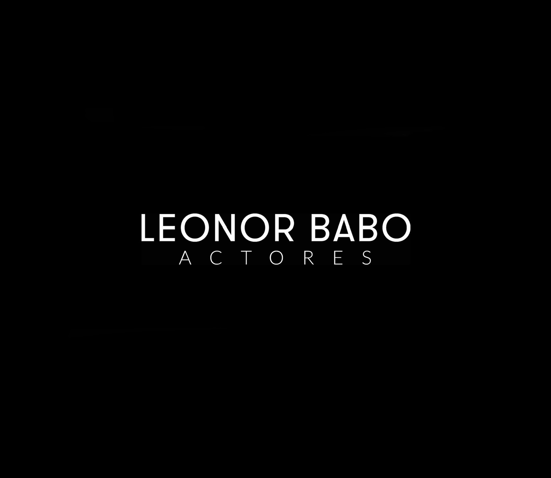 Logo Leonor Babo Actores